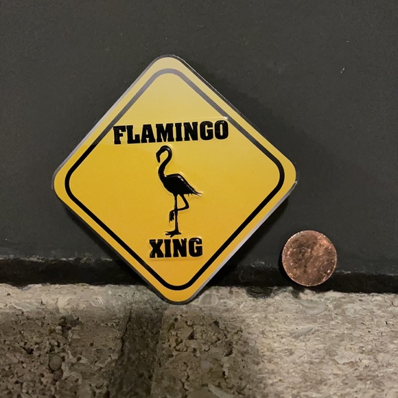 Flamingo Xing small magnet - Picture 4 of 4